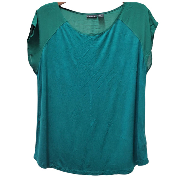 Tahari Women’s Polyester Rayon Blend Top Size XL Excellent Condition. NWOT - Picture 1 of 5